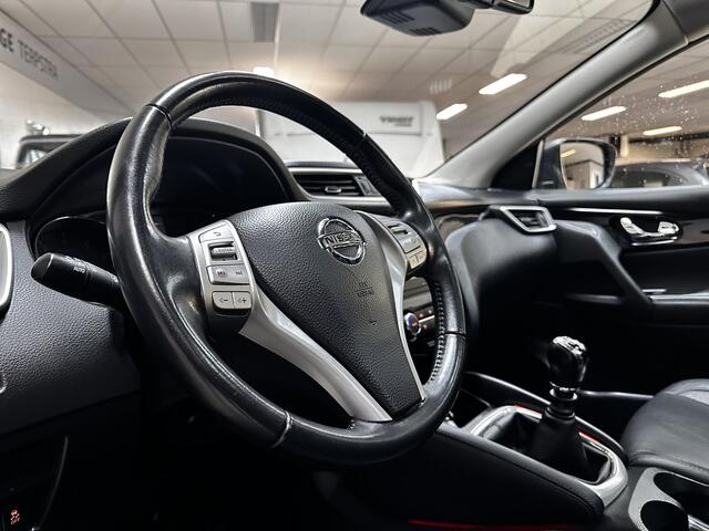 Nissan QASHQAI 1.2 Business Edition/ Trekhaak/ 18'' LMV/ Panorama-Dak/ 360° Camera/ Leder/ Elek. Stoel(en)/ DAB+/ Keyless/ LED Koplampen/ Lane-Assist./ Camera/ PDC V+A/ Grootlicht Assist./ Navi/ Cruise/ Bluetooth.