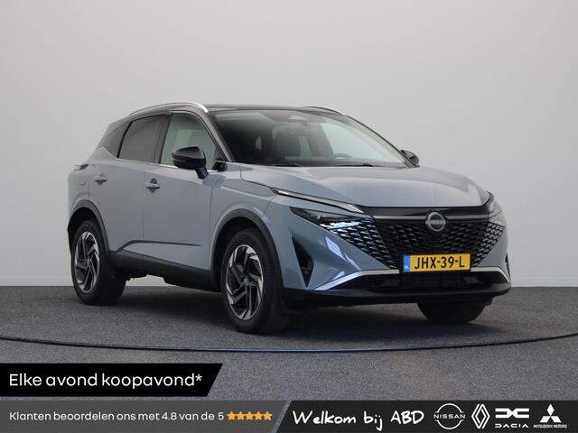 Nissan QASHQAI 1.3 MHEV Xtronic N-Connecta | Headup display | 18" Velgen | Stoel, Stuur en Voorruitverwarming | Adaptieve Cruise Control | Elektrische Achterklep |
