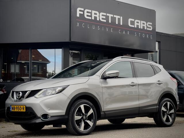 Nissan QASHQAI 1.2 AUT N-VISION 113D.KM PANODAK LEDER NAVI CAMERA AIRCO LED LMV PDC