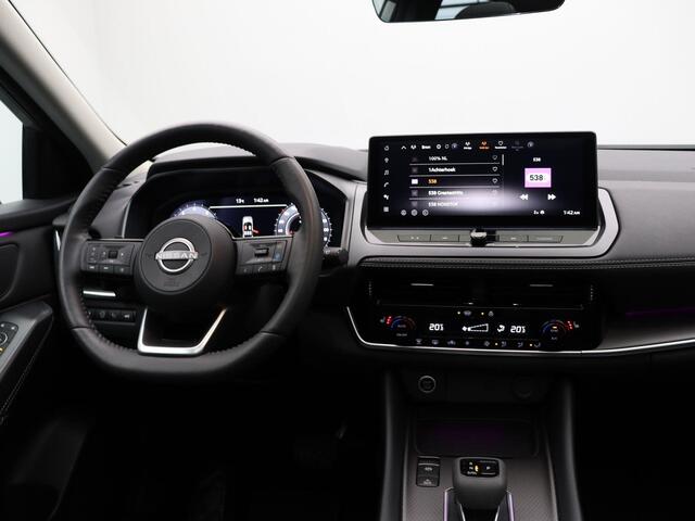 Nissan QASHQAI 1.3 MHEV Xtronic N-Connecta | Headup-display | Stoel, stuur en voorruit verwarming | Rondomzicht camera | Elektrische achterklep | Panoramadak |