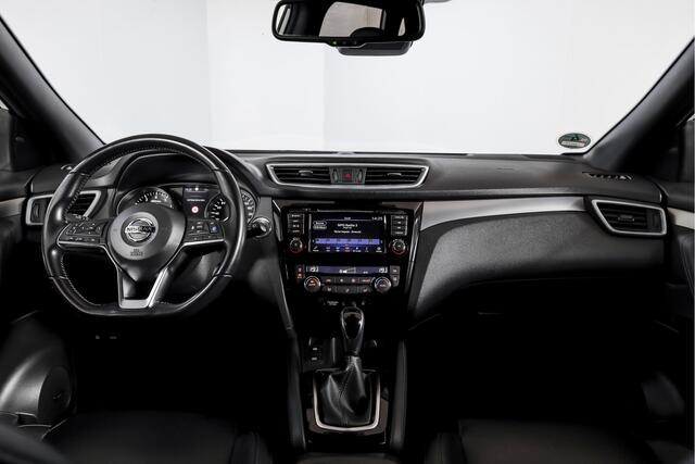Nissan QASHQAI 1.3 DIG-T Tekna + 160 PK - Automaat | Pano | Adapt. Cruise | Stoel-+Voorruitverw. | Elek. Stoel | PDC | 360 Camera | NAV + App. Connect | ECC | Bose | LM 19" | Trekhaak |