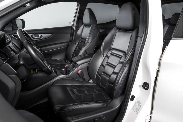 Nissan QASHQAI 1.3 DIG-T Tekna + 160 PK - Automaat | Pano | Adapt. Cruise | Stoel-+Voorruitverw. | Elek. Stoel | PDC | 360 Camera | NAV + App. Connect | ECC | Bose | LM 19" | Trekhaak |