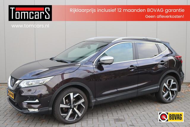 Nissan QASHQAI 1.3 DIG-T 160PK Automaat Tekna + Trekhaak/Pano-dak/Memory-stoel/Winter-pack/Leder