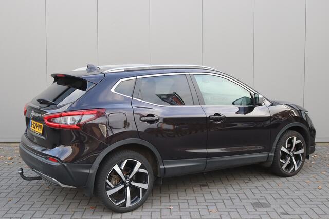 Nissan QASHQAI 1.3 DIG-T 160PK Automaat Tekna + Trekhaak/Pano-dak/Memory-stoel/Winter-pack/Leder