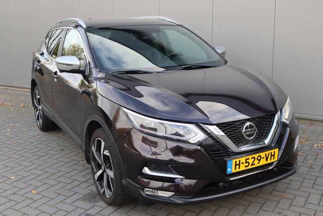 Nissan QASHQAI 1.3 DIG-T 160PK Automaat Tekna + Trekhaak/Pano-dak/Memory-stoel/Winter-pack/Leder