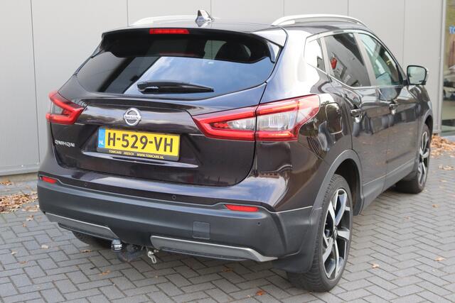 Nissan QASHQAI 1.3 DIG-T 160PK Automaat Tekna + Trekhaak/Pano-dak/Memory-stoel/Winter-pack/Leder