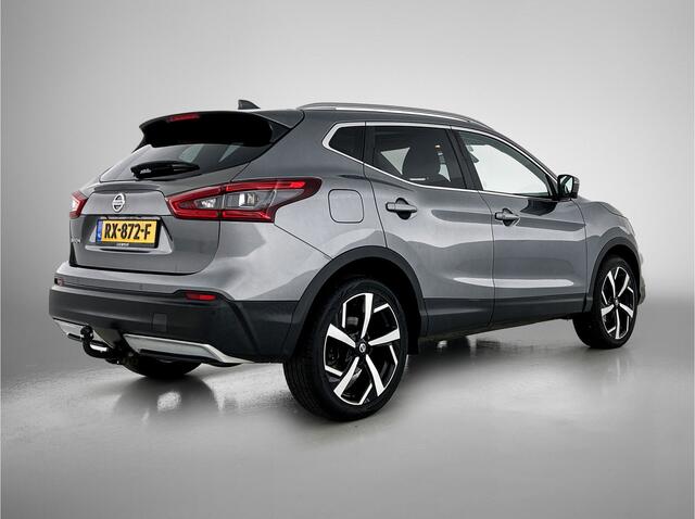 Nissan QASHQAI 1.2 Tekna + | Trekhaak | Panoramadak | 360 Camera | Stoelverwarming | Nederlandse auto |