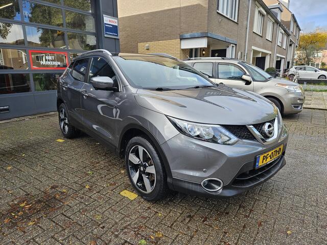 Nissan QASHQAI 1.2 N-Vision / Airco Clima/ Navigatie/ Cruise/ Camera 360graden/ PDC/ Trekhaak/ Pano-dak/ Stoelverwarming/ Lederen bekleding
