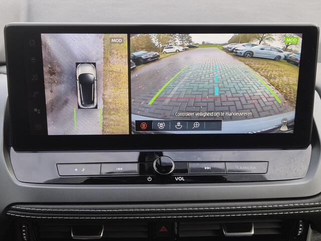 Nissan QASHQAI 1.3 MHEV Xtronic Tekna Automaat / Fabrieksgarantie tot 04-2028 / Nieuw Model / Facelift / Cold Pack / HUD / Trekgewicht 1800 kg / Stuur-, Stoel en Voorruit verwarming / Elektrische achterklep / Rondomzicht camera / Adaptief CC / Apple Carplay Android Auto