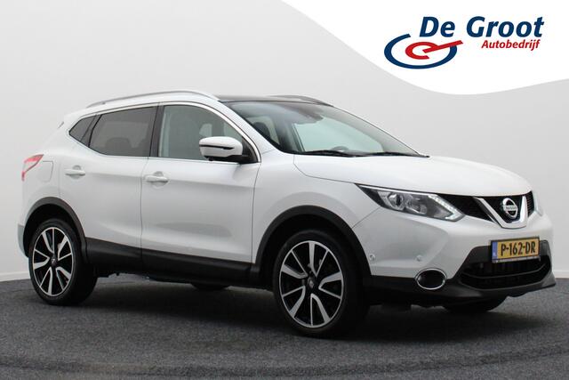 Nissan QASHQAI 1.2 N-Connecta Leer, 360° Camera, Panoramadak, Verwarmde Voorruit, Apple Carplay, 19''