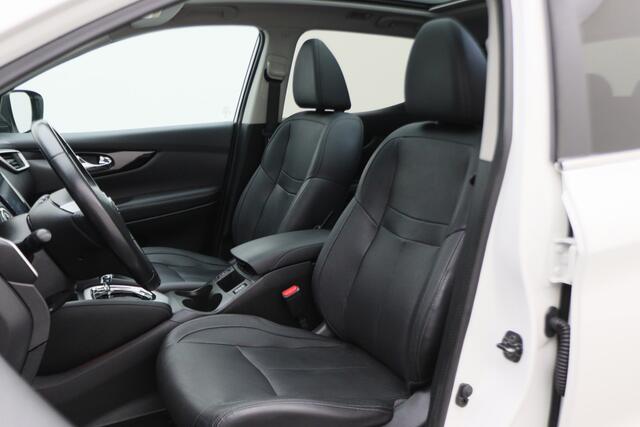 Nissan QASHQAI 1.2 N-Connecta Leer, 360° Camera, Panoramadak, Verwarmde Voorruit, Apple Carplay, 19''