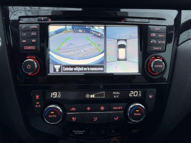 Nissan QASHQAI 1.6 Turbo 164pk N-Vision Airco/ECC,Navigatie,Camera,Panoramadak,Leder/Alcantara Interieur