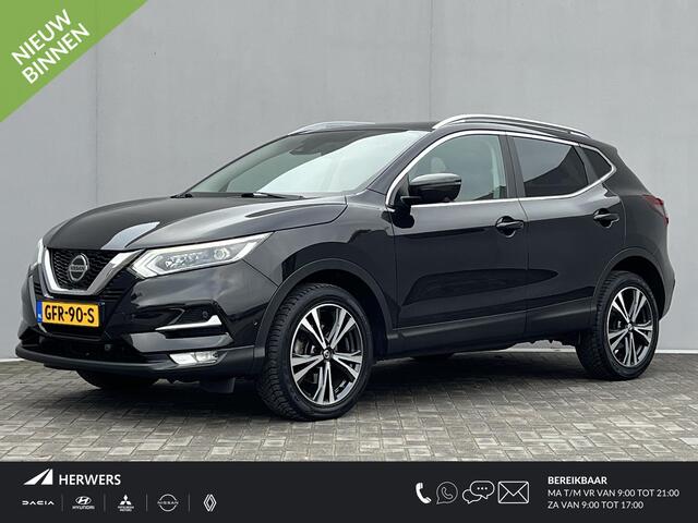 Nissan QASHQAI 1.3 DIG-T Business Edition / 100% Dealeronderhouden / Panoramadak / 360° Camera / Adaptieve Cruise Control / Keyless Entry & Start / Navigatie full map / Apple Carplay & Android Auto / Stoel- en Voorruitverwarming / Climate Control / Dodehoek Detectie