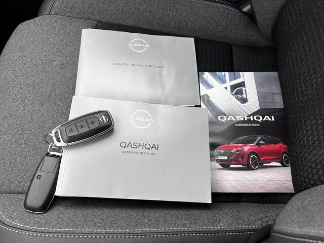 Nissan QASHQAI 1.3 MHEV Xtronic N-Connecta / Fabrieksgarantie tot 03-2028 < 100.000km ** / Facelift Nieuw Model / Cold Pack / HUD / Trekgewicht 1800 kg / Stuur-, Stoel en Voorruit verwarming / Elektrische achterklep / Camera 360° / Adaptief CC / Apple Carplay Android Au