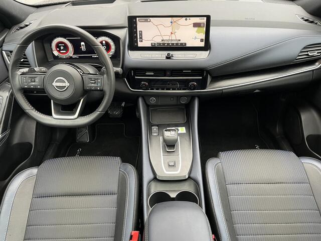 Nissan QASHQAI 1.3 MHEV Xtronic Tekna / all seasons / Vaste Trekhaak 13-polig (Trekgewicht 1.800kg) / Panoramadak / 360° Camera / HUD / Adaptieve Cruise Control / Apple Carplay & Android Auto / Navigatie full map / Keyless Entry & Start / Climate Control