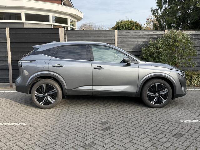 Nissan QASHQAI Tekna 1.3 MHEV 158PK Xtronic Automaat Navigatie, Rondomzichtcamera, Keyless, Leder, Panoramadak, Stoel, Stuur & Voorruitverwarming, Memory