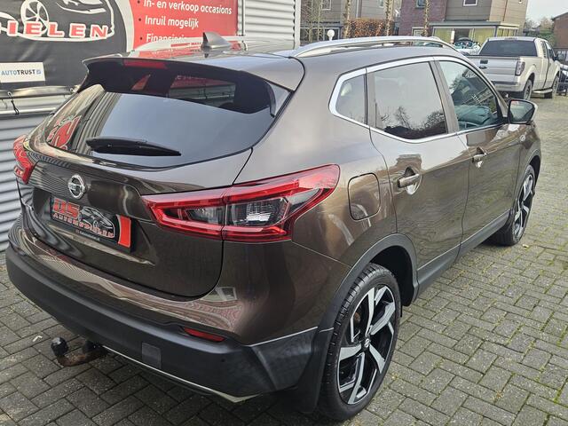 Nissan QASHQAI 1.2 Tekna + FULL OPTIONS AUTOMAAT AUTOMAAT TEKNA + *** PANORAMDAK-360 CAMERA-FULL LEDER-NAVIGATIE-19" SP.WIELEN-BOSE-TREKHAAK,FULL OPTIONS***