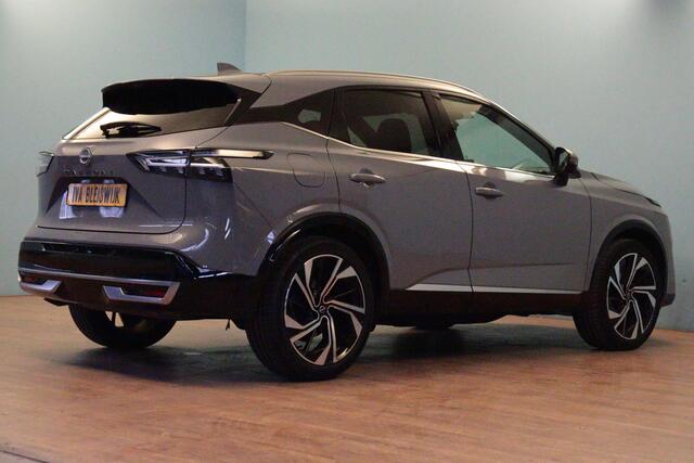 Nissan QASHQAI 1.3 MHEV Xtronic Tekna Plus | NAVI | 360-CAMERA | PANO | HEAD-UP | VRUIT/STUUR/STOELVERW + MASSAGE + GEHEUGEN |