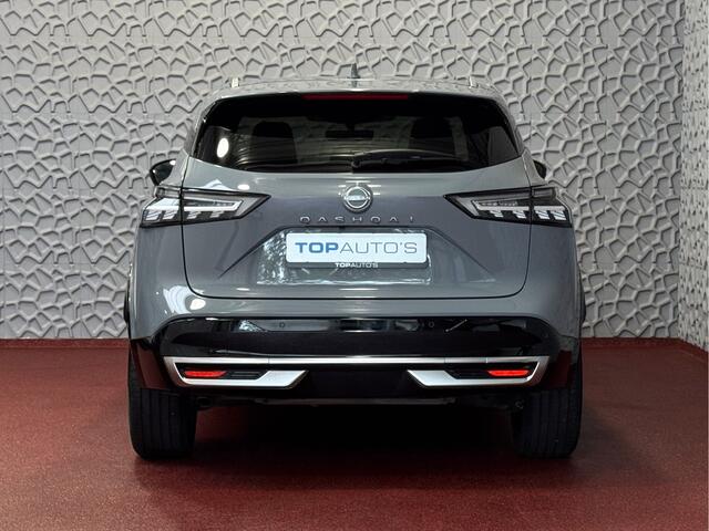 Nissan QASHQAI 1.3 MHEV 160PK TEKNA PLUS BOSE 20''LMV LEER ALCANTARA PANO MASSAGE BOSE STOEL/STUUR/RUIT VERW MATRIX.LED ELEK.KLEP HEADUP 20''LMV GOOGLE NAVI 03/2025