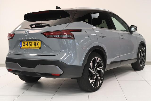 Nissan QASHQAI 1.3 MHEV Tekna Plus | Panoramadak | Lederen bekleding | Matrix LED | Elektr. voorstoelen | 360° Camera | Head up display |
