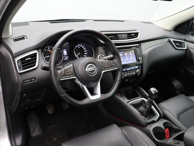 Nissan QASHQAI 1.2 Tekna | Panoramadak | Rondomzicht camera | Elektrisch verstelbare bestuurderstoel | Climate control | Navigatie | Trekhaak |
