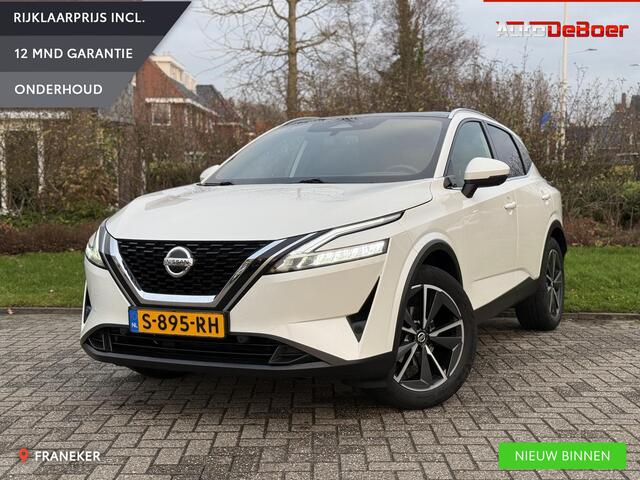 Nissan QASHQAI 1.3 MHEV Tekna Pano | 360 CAM | ACC | HUD | NAVI | Elektrische klep