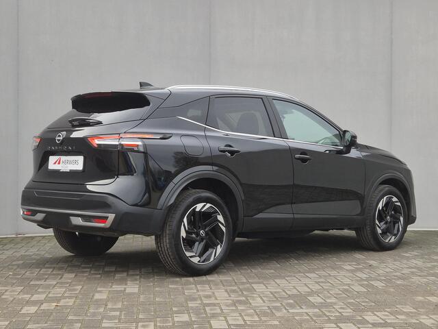 Nissan QASHQAI 1.3 MHEV Xtronic N-Connecta Automaat / Fabrieksgarantie tot 03-2028<100.000 / Facelift / Panoramadak / Cold Pack / Pack Easy / Head-up display / Elektrische achterklep / Trekgewicht 1.800 Kg / Adaptief CC /