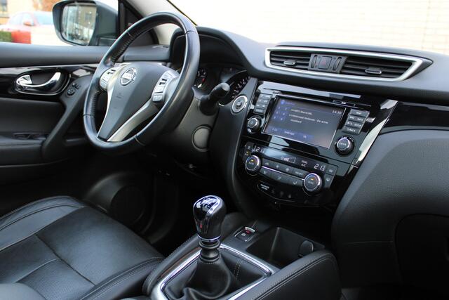 Nissan QASHQAI 1.2 Tekna | Cruise control | Leder | Panoramadak | Trekhaak | 360 camera
