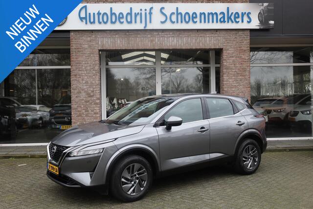Nissan QASHQAI 1.3 MHEV CAMERA RUIT/STUUR/STOELVERWARMING DAB CARPLAY GSM-LADER 17"LMV CLIMA PDC ACC DEALER-ONDERHOUDEN 2xKEYLESS