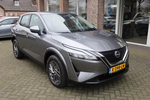 Nissan QASHQAI 1.3 MHEV CAMERA RUIT/STUUR/STOELVERWARMING DAB CARPLAY GSM-LADER 17"LMV CLIMA PDC ACC DEALER-ONDERHOUDEN 2xKEYLESS