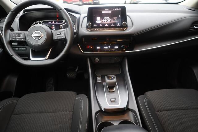 Nissan QASHQAI 1.3 MHEV CAMERA RUIT/STUUR/STOELVERWARMING DAB CARPLAY GSM-LADER 17"LMV CLIMA PDC ACC DEALER-ONDERHOUDEN 2xKEYLESS