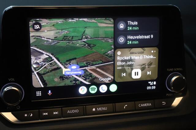 Nissan QASHQAI 1.3 MHEV CAMERA RUIT/STUUR/STOELVERWARMING DAB CARPLAY GSM-LADER 17"LMV CLIMA PDC ACC DEALER-ONDERHOUDEN 2xKEYLESS