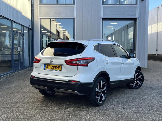 Nissan QASHQAI 1.2 Tekna | NL Auto/2e Eig./Voll.Historie/Navi/Pano/Clima/Cruise/19"/Trekhaak