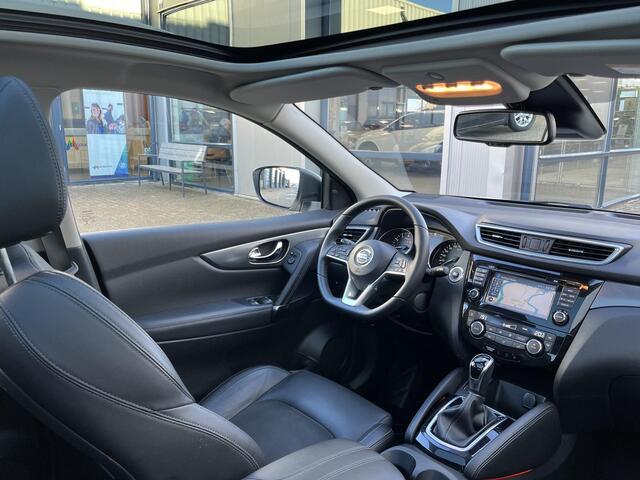 Nissan QASHQAI 1.2 Tekna | NL Auto/2e Eig./Voll.Historie/Navi/Pano/Clima/Cruise/19"/Trekhaak