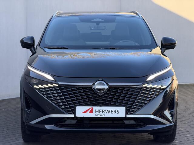 Nissan QASHQAI 1.3 MHEV Xtronic Tekna Plus / Nieuw model & Facelift / Fabrieksgarantie tot 09-2027 / Panoramadak / HUD / 360 Camera / Elektr. Stoelen met Massage / Stoel & Stuurwiel verwarming / BOSE Audio / DAB / Adaptieve Cruise / Clima / Lederen & Alcantara Bekleding