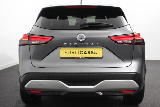 Nissan QASHQAI 1.3 MHEV DIG-T 158pk Xtronic Tekna+ | Navigatie | Apple Carplay/Android Auto | Parkeersensoren | 360 camera | Adaptive cruise control | Elektrisch panoramadak | Elektrische achterklep | Elektrische bestuurderstoel | Stoel-en stuurverwarming | Ledverlichti