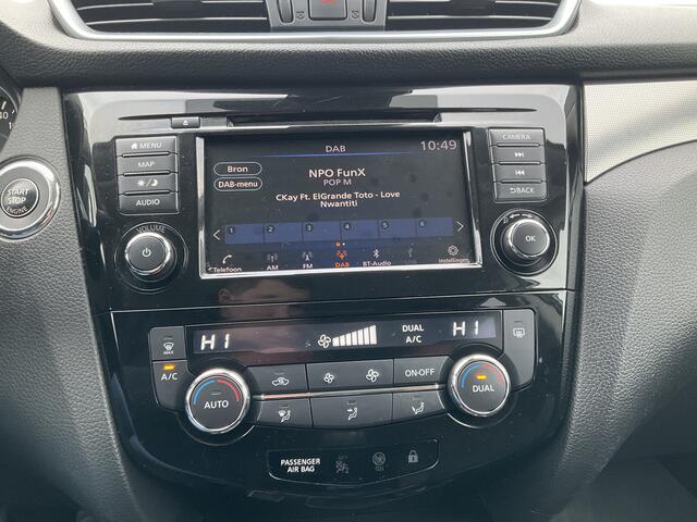 Nissan QASHQAI 1.3 DIG-T 141pk N-Connecta 360° Cam Navi Voll.Onderh. Hoge zit