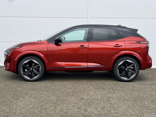 Nissan QASHQAI 1.5 e-Power N-Design / ¤4500,- Nissan Voorraadvoordeel / Nieuw uit Voorraad Leverbaar / airco (automatisch)/ Apple Carplay & Android Auto/ alcantara bekleding/ navigatiesysteem/ Cold Pack / panoramadak/