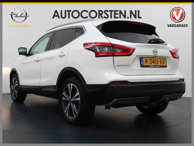Nissan QASHQAI 1.3T 141PK Panoramadak Trekhaak 360°Camera Apple Carplay Android Auto Navio Ecc DIG-T N-Connecta Cruise control Dab Lmv 18" Bluetooth Led Verkeersbord detectie Regensensor Rijstrooksensor Keyless 1.300KG Trekgewicht Euro 6