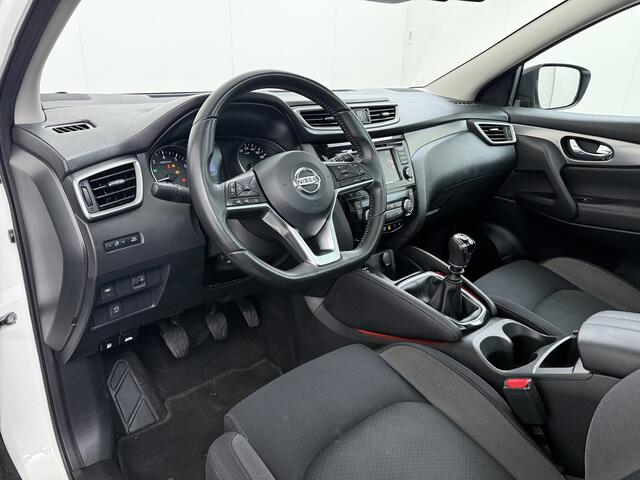 Nissan QASHQAI 1.3T 141PK Panoramadak Trekhaak 360°Camera Apple Carplay Android Auto Navio Ecc DIG-T N-Connecta Cruise control Dab Lmv 18" Bluetooth Led Verkeersbord detectie Regensensor Rijstrooksensor Keyless 1.300KG Trekgewicht Euro 6