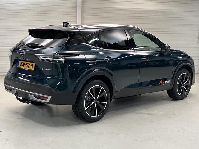 Nissan QASHQAI 1.5 e-Power Tekna / Demonstratieauto / Trekhaak / All Seasonbanden / Google Maps Navigatie / 360 Graden Camera / Panoramadak / Adaptive Cruise Control / Lederen Bekleding / Climate Control / Elektrische Stoelverstelling met Geheugenfunctie / Elektrische K