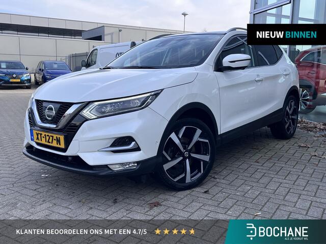 Nissan QASHQAI 1.2 Tekna + 360 camera - Halfleder interieur - Panormadak - Stoelverwarming - Blindspot Warning