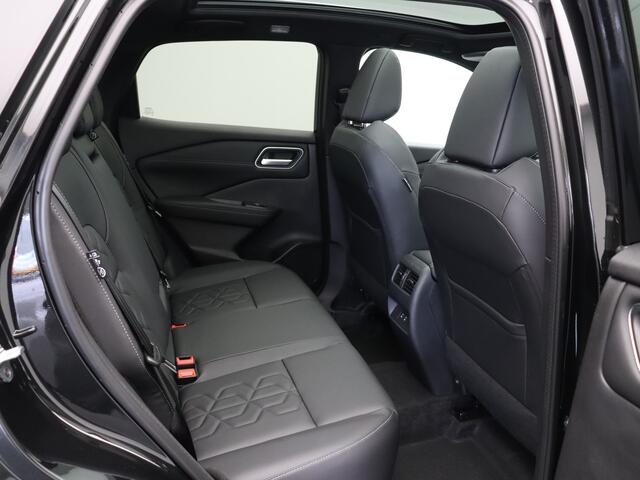 Nissan QASHQAI Tekna + Panoramisch glazen dak + Cold Pack e-Power | 12.3" TFT digitale cockpit | Audiosysteem met DAB, Apple Carplay & Android Auto, USB-aansluiting, stuurwielbediening en 6 luidsprekers | Automatische achterklep met handsfree functie (voetsensor)