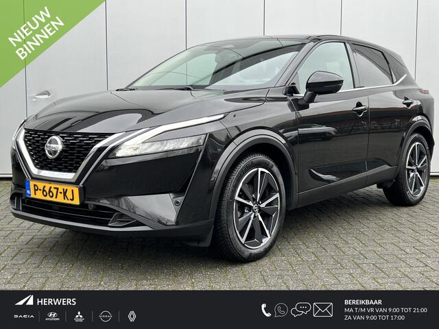 Nissan QASHQAI 1.3 MHEV N-Style / Trekhaak 1.400 KG Trekgewicht / Adaptieve Cruise Control / Navigatie / 360 Graden Camera / Climate Control / Android Auto & Apple CarPlay / Parkeersensoren Voor + Achter /
