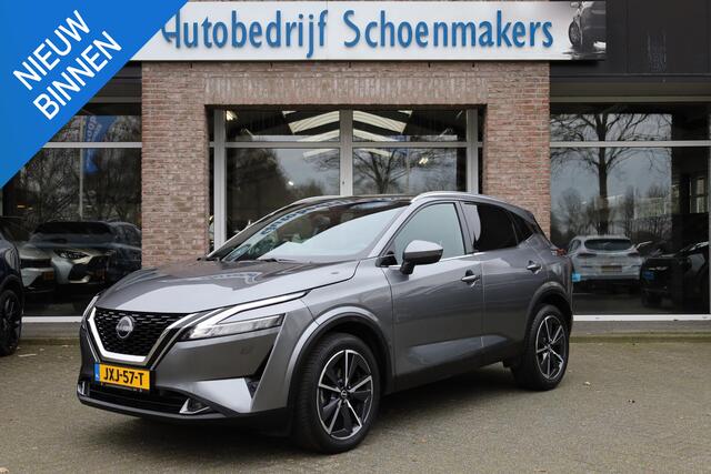 Nissan QASHQAI 1.3 MHEV Xtronic Tekna Plus PANO HUD MASSAGE MEMORY CARPLAY 360-CAM LEER STOEL/STUUR/RUITVERW. DAB ACC 2XPDC 19''LMV ENZ.ENZ.