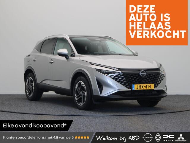 Nissan QASHQAI 158pk MHEV Xtronic N-Connecta | Panoramadak | Stuur, stoel en voorruitverwarming | Headup Display | Elektrische Achterklep |
