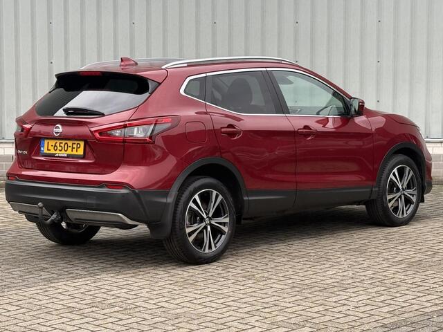 Nissan QASHQAI 1.3 DIG-T Tekna / Trekhaak 1500 KG / Panoramadak / Navigatie / Stoelverwarming / 360 Graden Camera / Apple CarPlay/Android Auto / Elektrisch Verstelbare Bestuurdersstoel / Climate Control / Cruise Control /