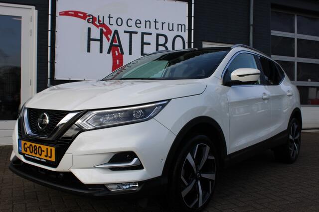 Nissan QASHQAI 1.3 DIG-T TEKNA + Panorama Leder Navi 360gr Camera 19LM Topst!!!