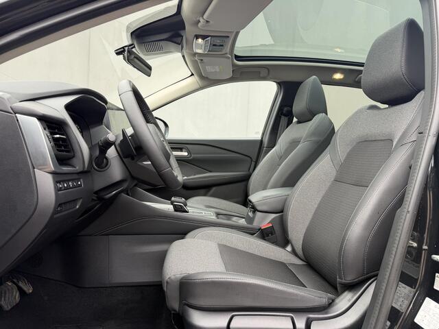 Nissan QASHQAI 1.3 MHEV Xtronic N-Connecta Automaat / Fabrieksgarantie t/m 03-2028 100.000 km / Panorama dak / 1.800 kg Trekgewicht / Elektrische klep / HUD / Camera 360° / Cold pack / Stuur-, stoel- en voorruitverwarming / Navigatie / Apple Carplay Android /