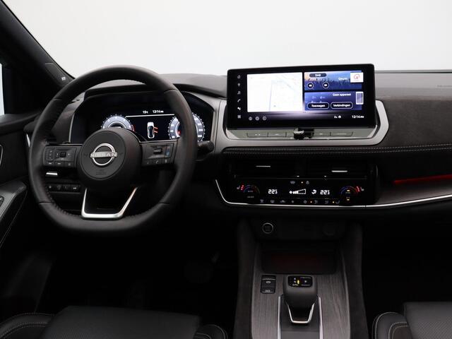 Nissan QASHQAI 158pk MHEV Xtronic Tekna Plus | Panorma dak | Lederen bekleding | BOSE audio | Rondomzicht camera | Sfeerverlichting | Pilot Assist | 1800KG trekgewicht! |